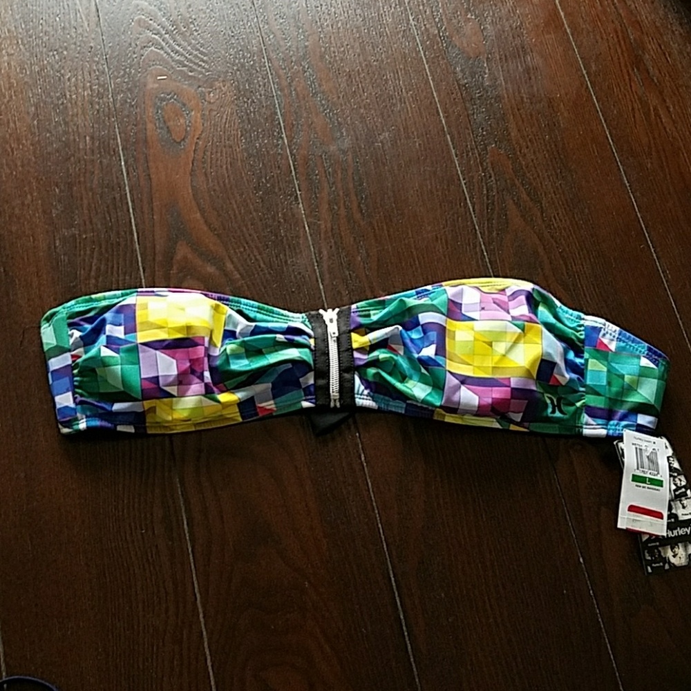 NWT Hurley swim top